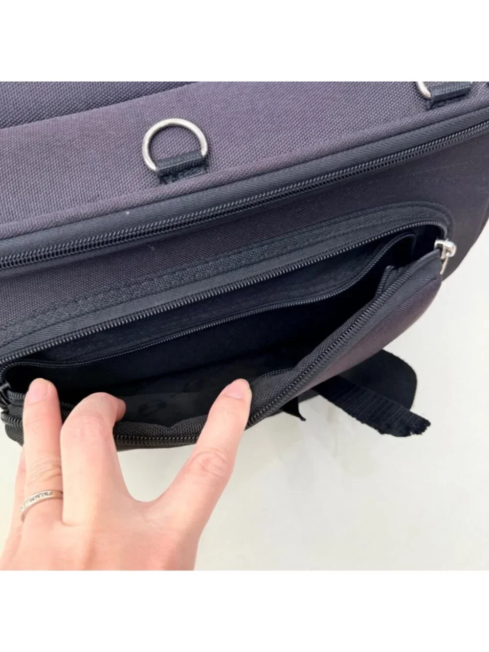 Saddlemen Tunnel Tail Bag Motorcycle Luggage Black Storage Travel Bag